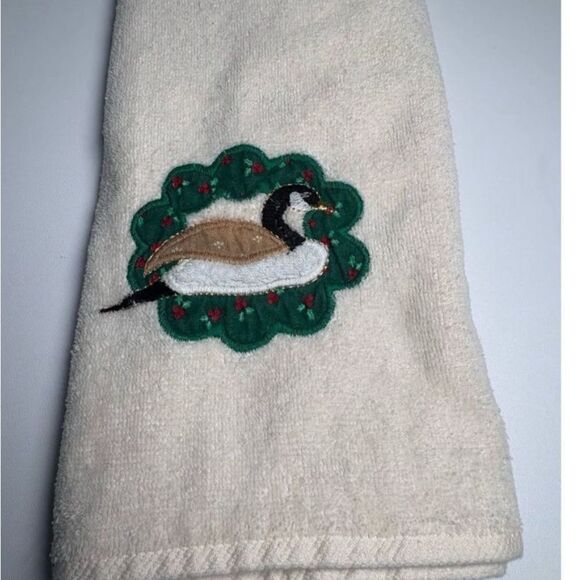 Mallard Duck Vintage Towel Christmas Set - Picture 8 of 9